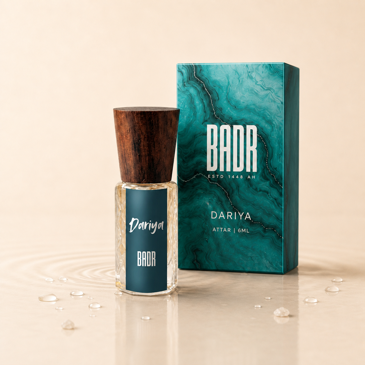 DARIYA bottle and packaging