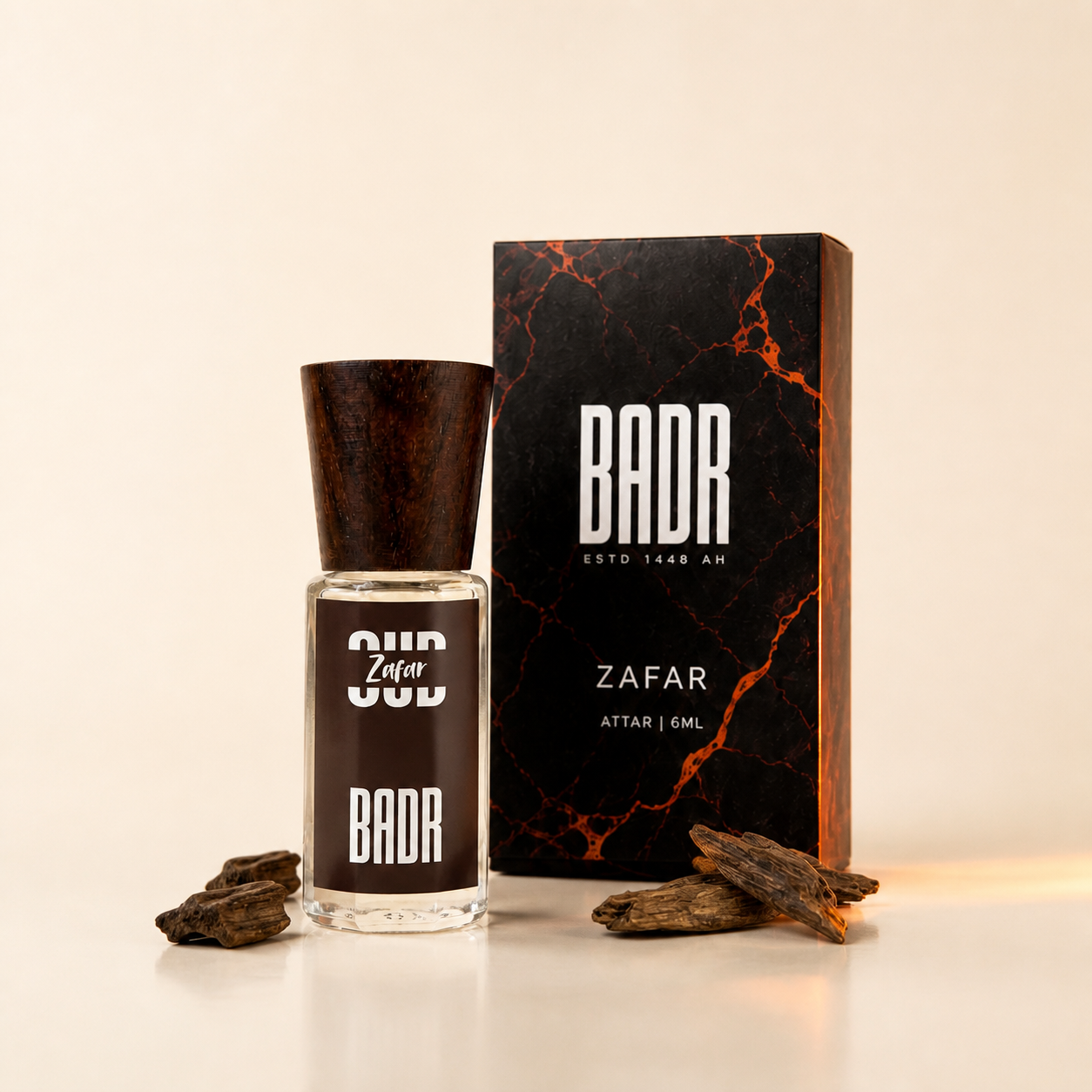 OUD ZAFAR bottle and packaging